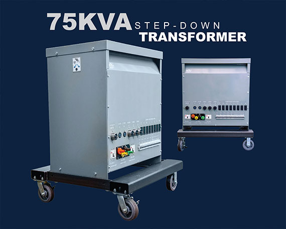 75KVA step-down transformer